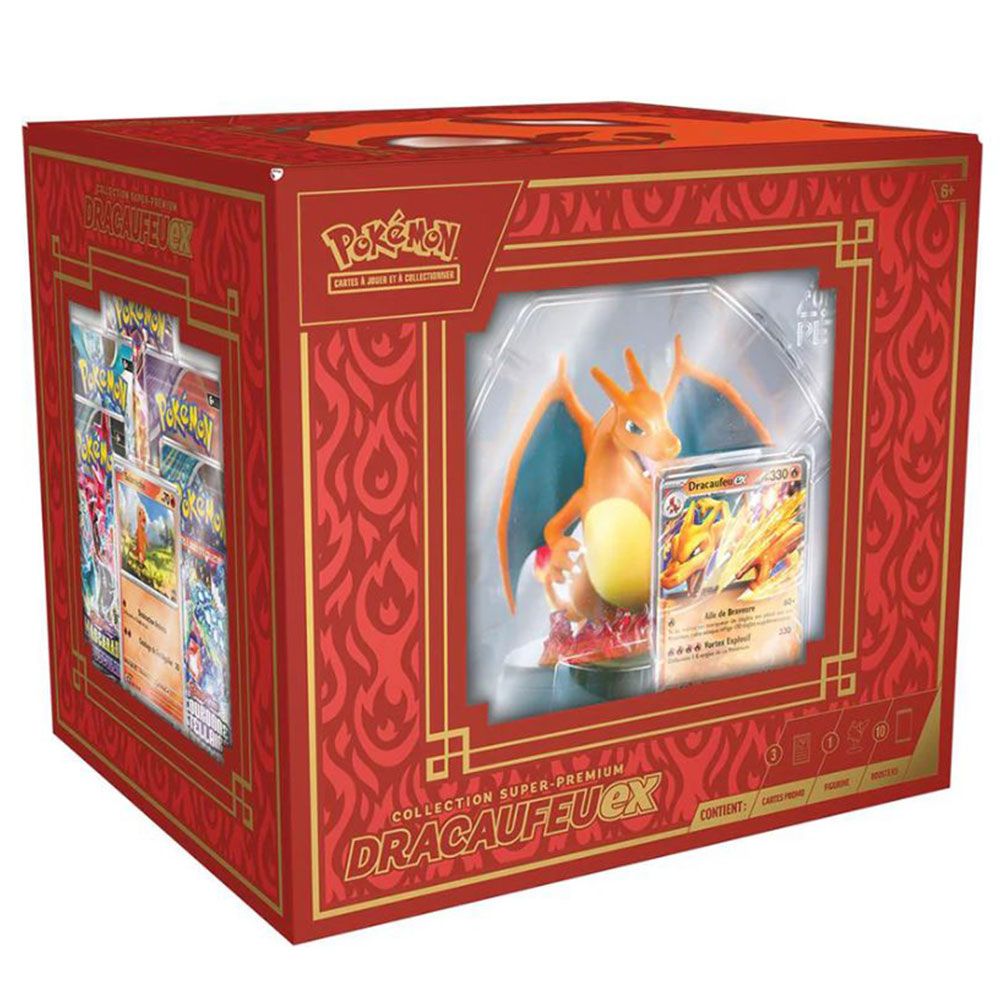 Pokémon - Collection Super- Premium Dracaufeu-ex