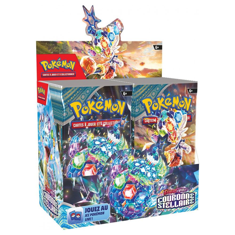 Pokémon - Boîte de boosters EV07 Couronne Stellaire