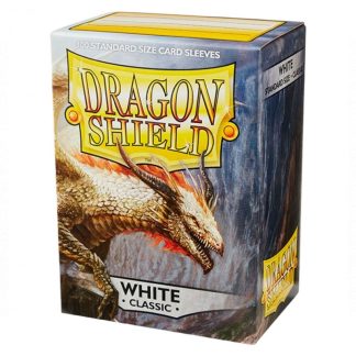 XXXDragon Shield - 100 protège-cartes standard - Classic White