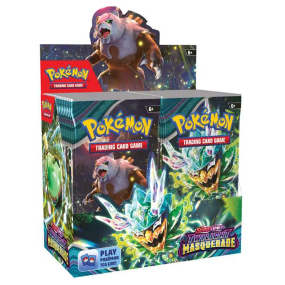Pokémon - Boîte de boosters EV06 - Mascarade Crépusculaire