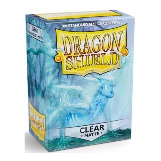 Dragon Shield - 100 protège-cartes standard Mat - Clear