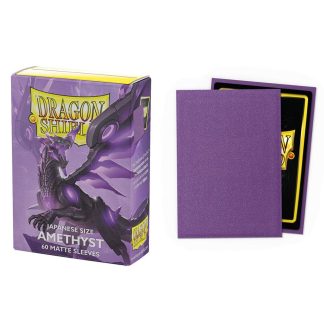 Dragon Shield - 60 protèges cartes taille japonaise - Amethyst