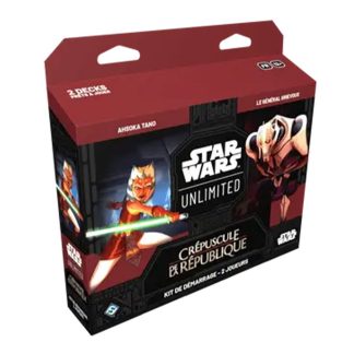 Star Wars Unlimited : Crépuscule de la République Kit 2 joueurs