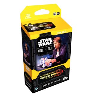 Star Wars Unlimited : Passage Vitesse Lumière Deck 1J - Han Solo