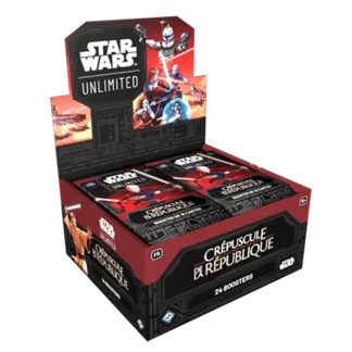 Star Wars Unlimited - Boite de 24 boosters - Crépuscule de la République