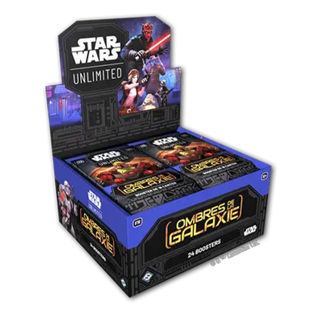 Star Wars Unlimited - Boite de 24 boosters - Ombres de la Galaxie