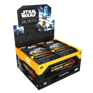 Star Wars Unlimited - Boîte de 24 boosters - Passage Vitesse Lumière