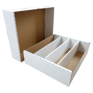 Boîte de rangement de 4000 cartes en carton