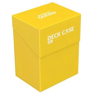 Ultimate Guard boîte pour cartes Deck Case  80+ taille standard Jaune