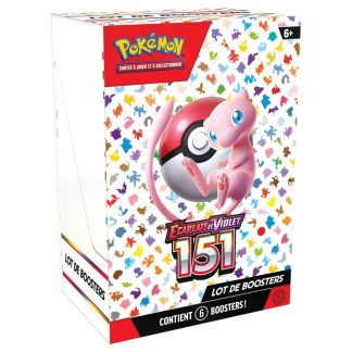 Pokémon - Bundle de 6 boosters 151