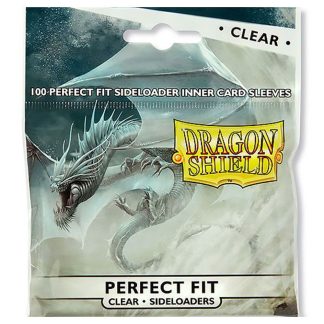 Dragon Shield - 100 protège-cartes Perfect Fit - Standard Sideloading transparent