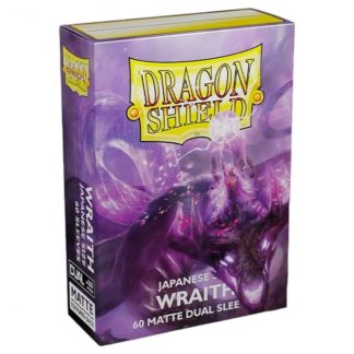 Dragon Shield - 60 protège-cartes Mini Dual Mat - Wraith