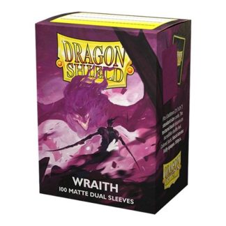 Dragon Shield - 100 protège-cartes standard Dual Mat - Wraith