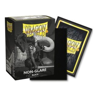 Dragon Shield - 100 protège-cartes standard Mat Non-glare - Noir V2
