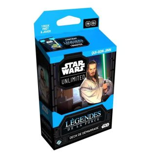 Star Wars Unlimited - Deck de Démarrage Qui-Gon Jinn - La Légende de la Force