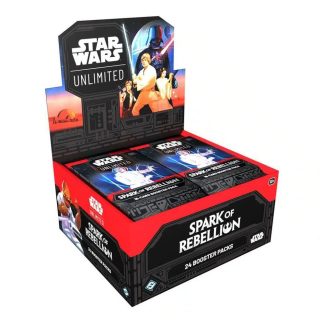 Star Wars Unlimited : Boîte de 24 boosters - Étincelle de Rébellion