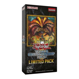 Yu-Gi-Oh! - Boîte de 10 Boosters WCS 2025 Limited Pack
