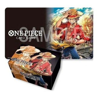 One Piece - Tapis de jeu et boîte de rangement Monkey D. Luffy