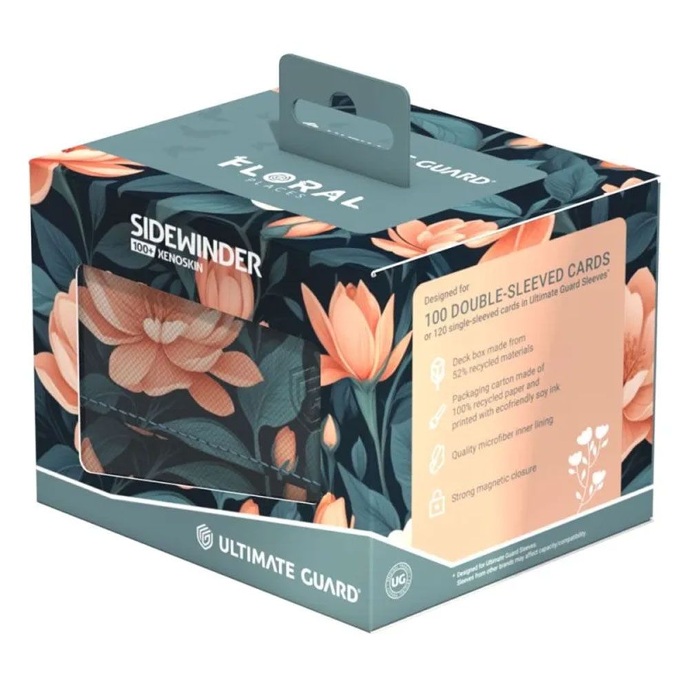 Ultimate Guard Sidewinder 100+ Xenoskin "Floral Places" - Quiet Glade