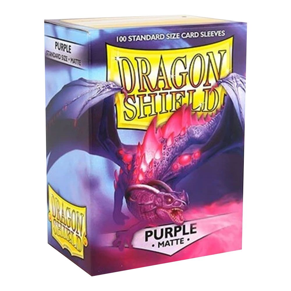 Dragon Shield - 100 protège-cartes standard Mat - Purple