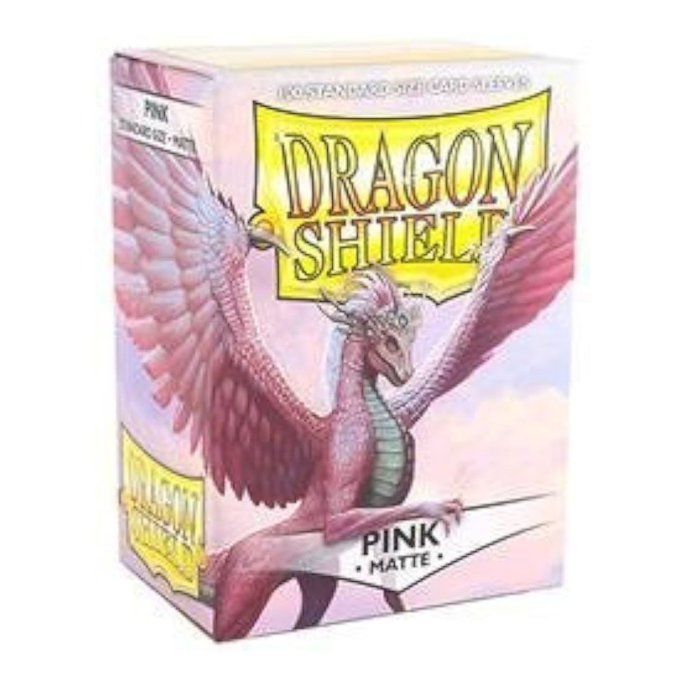 Dragon Shield - 100 protège-cartes standard Mat - Pink