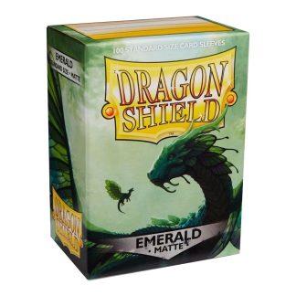 Dragon Shield - 100 protège-cartes standard Mat - Emerald