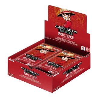 One Piece - Boite de 24 boosters OP13 - Carrying on his Will (EN)