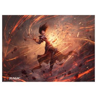 Ultra Pro - Magic: The Gathering - Commander Series - Tapis de jeu Flamboiement de la duplication