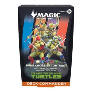 Magic - Deck Commander Puissance des tortues - Tortue Ninja