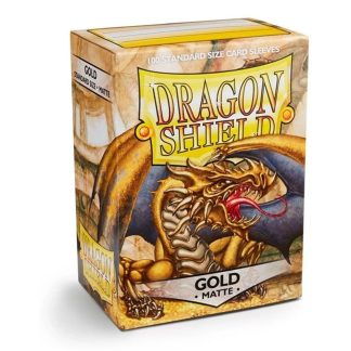 Dragon Shield - 100 protège-cartes standard Mat - Gold