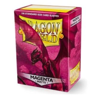 Dragon Shield - 100 protège-cartes standard Mat - Magenta