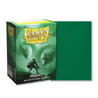 Dragon Shield - 100 protège-cartes standard Dual Mat - Might