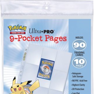 Ultra Pro - Paquet de 10 feuilles de classeur Pokémon
