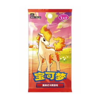 Pokemon - Booster - Gem Pack 4 - Ponyta - Chinois
