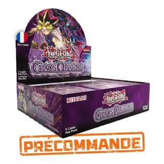 Yu-Gi-Oh! - Précommande - Boîte de Boosters Français - Chaos Origins