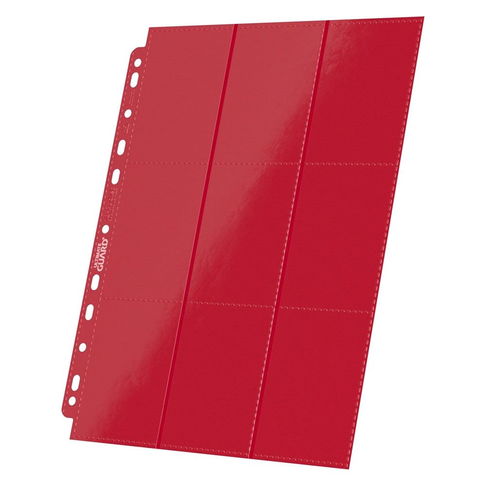 Ultimate Guard 18 pages pocket rouge
