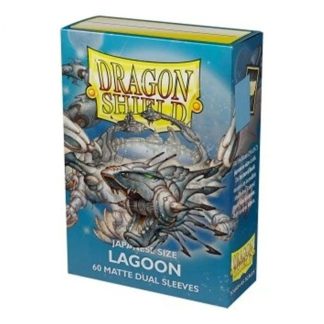 Dragon Shield - 60 protège-cartes Mini Dual Mat - Lagoon