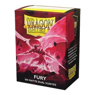 Dragon Shield - 100 protège-cartes standard Dual Mat - Fury