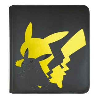 Ultra Pro - Classeur à zip Pokémon avec 12 pochettes par page - Illustration Pikachu
