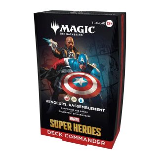 Magic - Deck Commander : Vengeurs, Rassemblement - Marvel Super Heroes