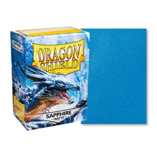 Dragon Shield - 100 protège-cartes standard Mat - Sapphire
