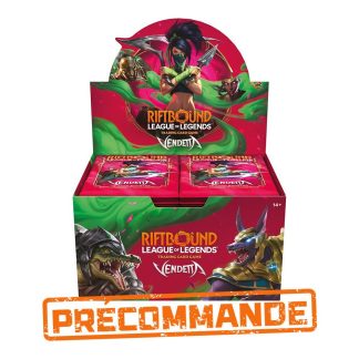 Précommande - Riftbound - Boîte de 24 boosters Vendetta - Anglais