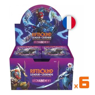 Riftbound - 6x Boîte de 24 boosters français - Déchainement