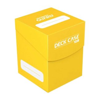 Ultimate Guard boîte pour cartes Deck Case 100+ taille standard jaune